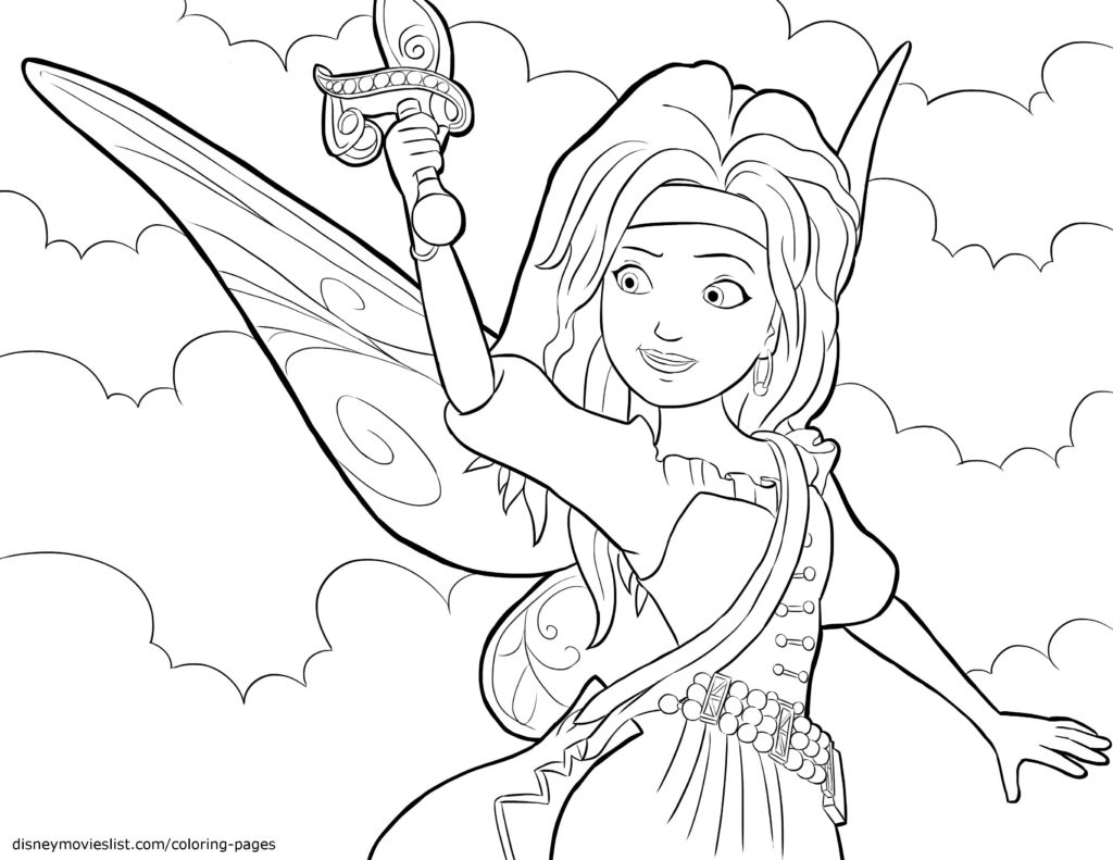 Realistic Fairy Coloring Pages at GetColorings.com | Free printable