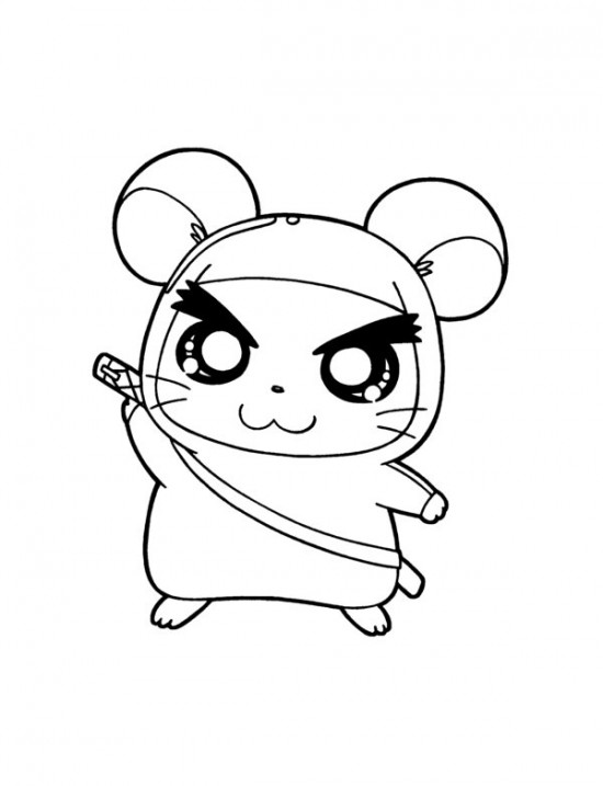 Realistic Hamster Coloring Pages at GetColorings.com | Free printable