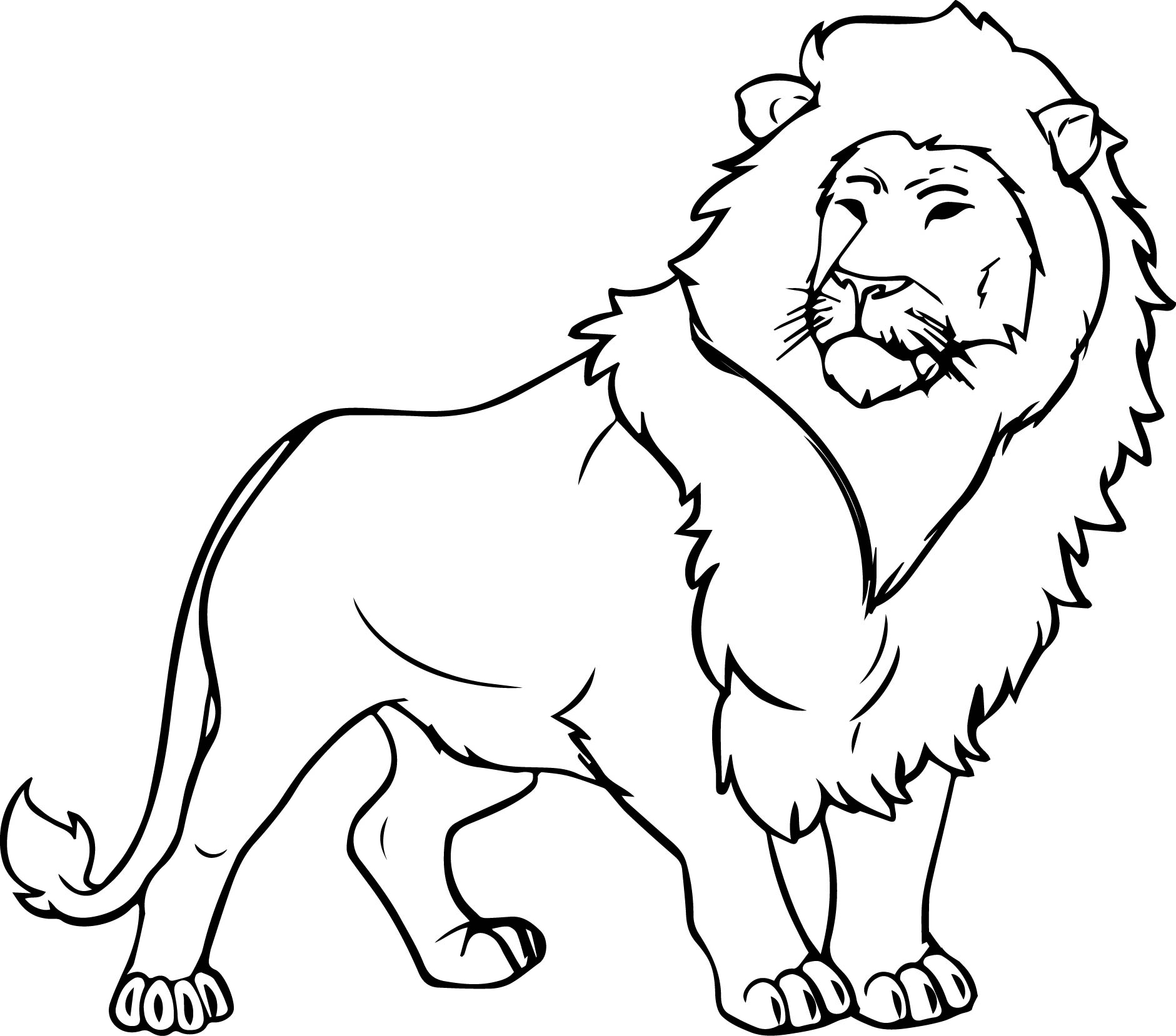 Realistic Lion Coloring Pages at GetColorings.com | Free printable