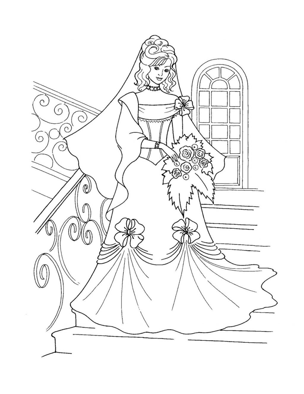 Realistic Princess Coloring Pages at GetColorings.com | Free printable