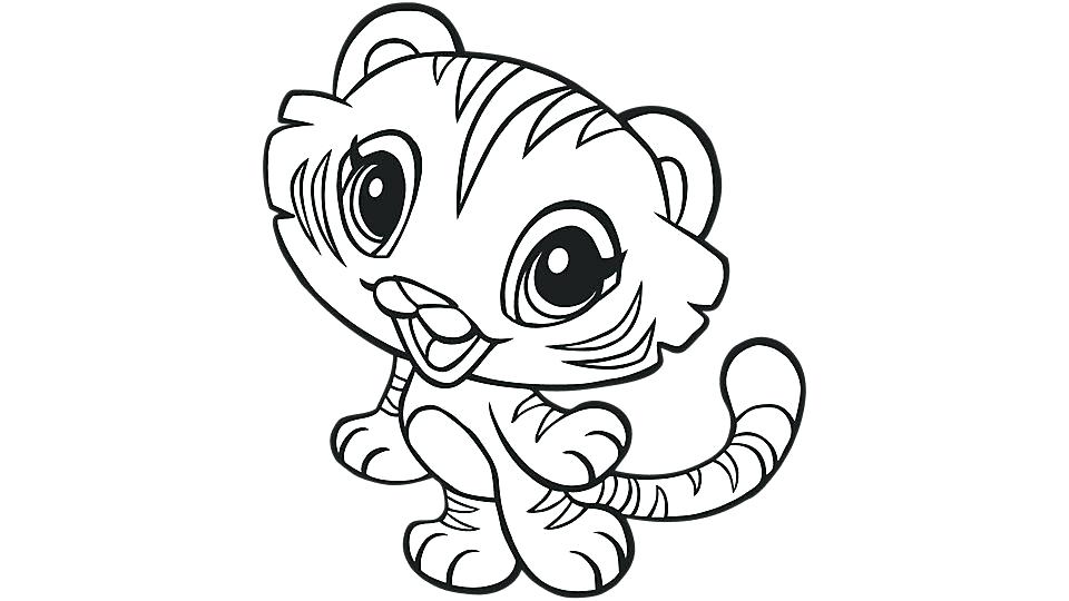 Realistic Tiger Coloring Pages at GetColorings.com | Free printable