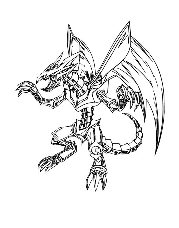 Red Eyes Black Dragon Coloring Pages At Free Printable Colorings Pages To 