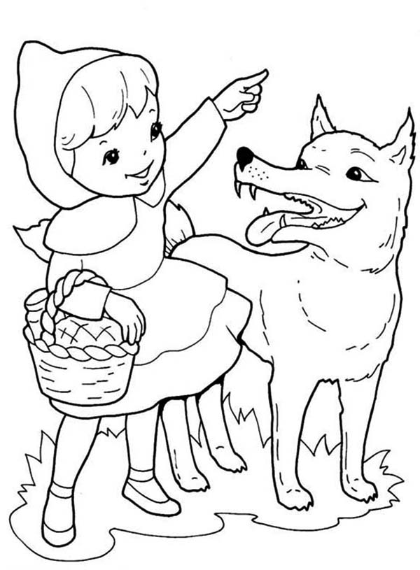 Red Hood Coloring Pages at GetColorings.com | Free printable colorings