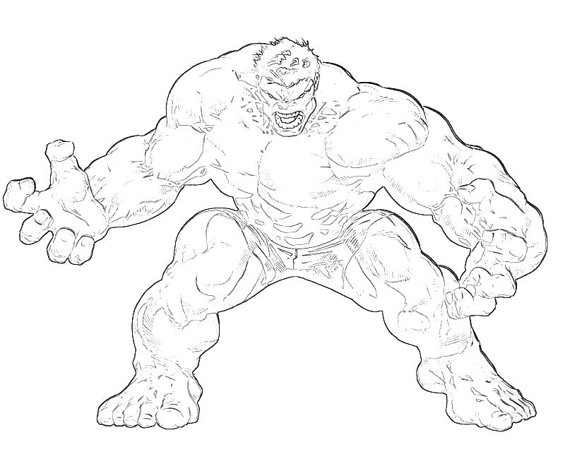 Red Hulk Coloring Pages at GetColorings.com | Free ...