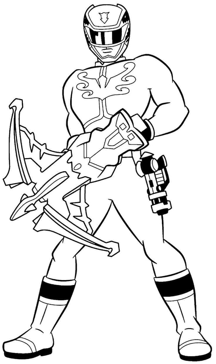 Pink Power Ranger Coloring Pages at GetColorings.com | Free printable