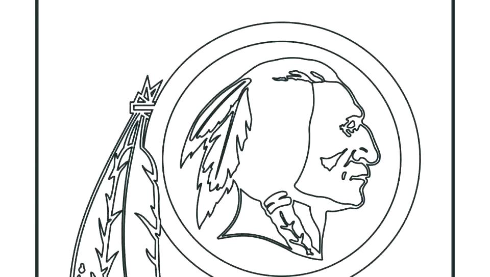 Washington Redskins Helmet Coloring Pages Coloring Pages