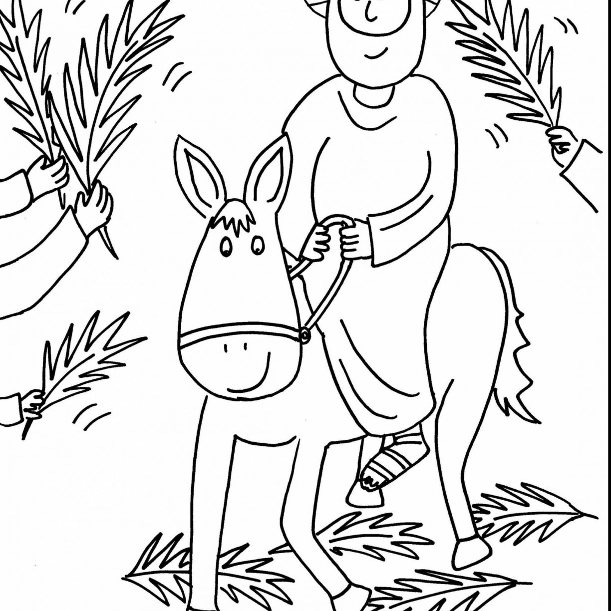 Religious Easter Coloring Pages For Preschoolers at