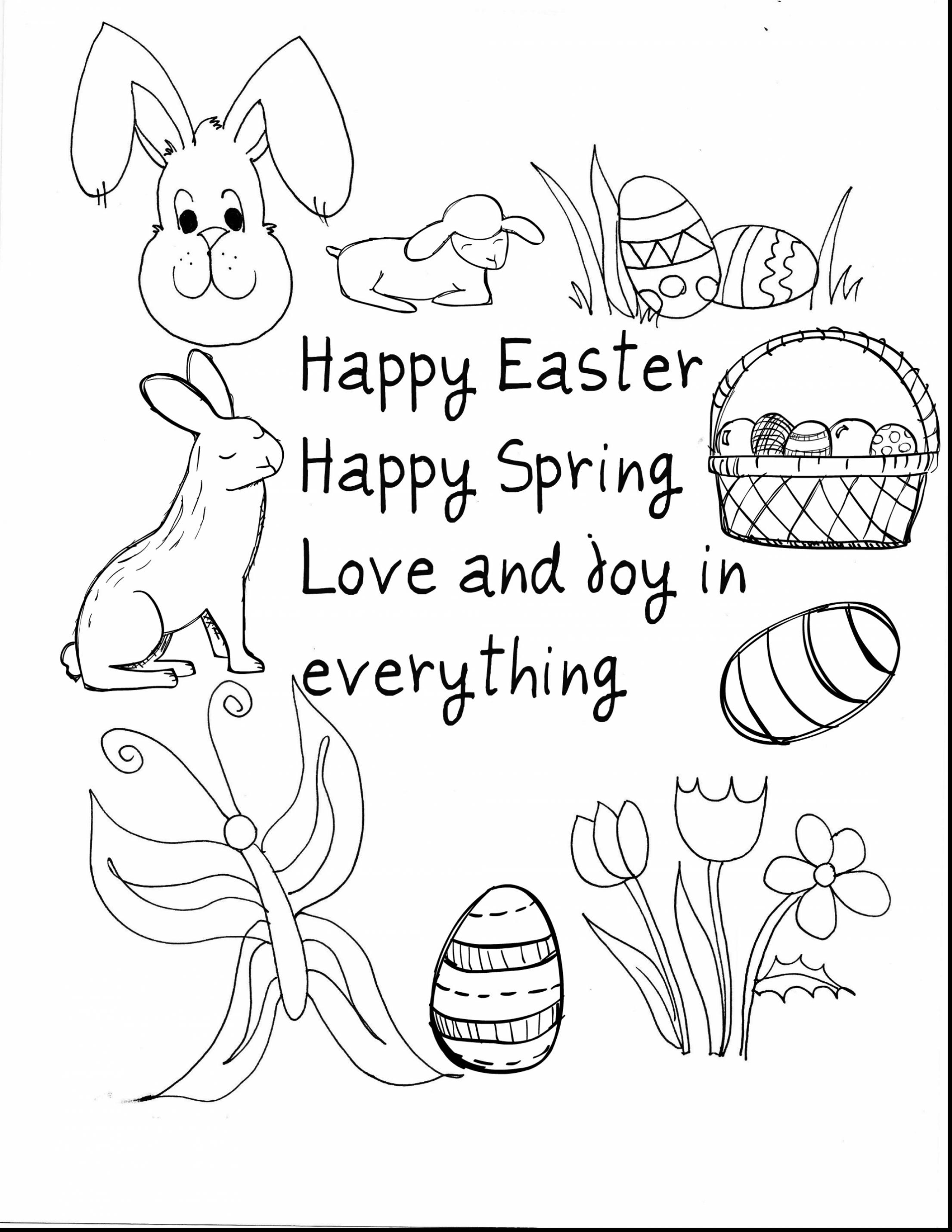 easter coloring pages