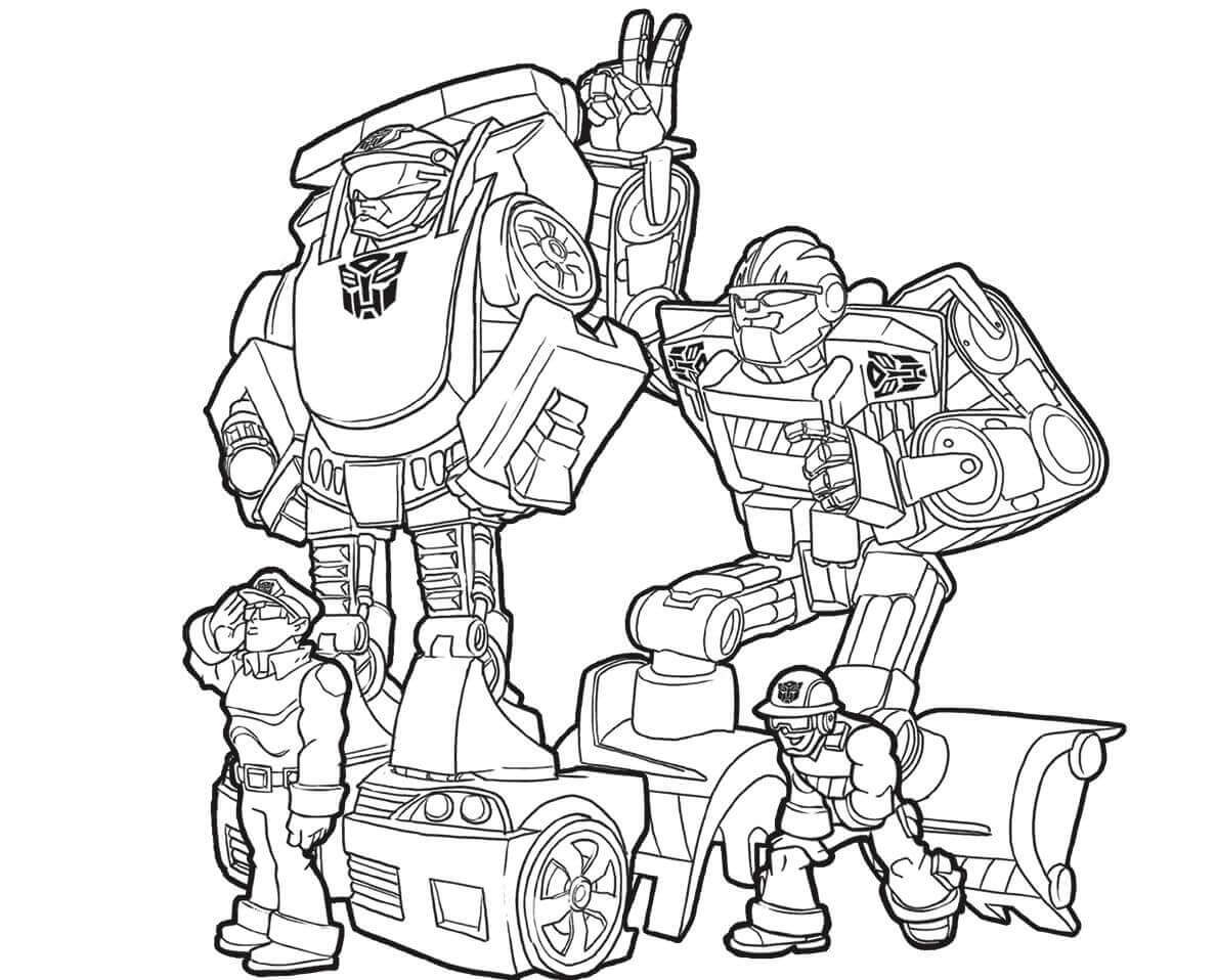 Rescue Bots Coloring Pages at GetColorings.com | Free printable
