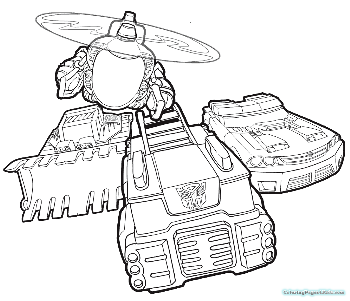 Rescue Bots Coloring Pages at Free printable