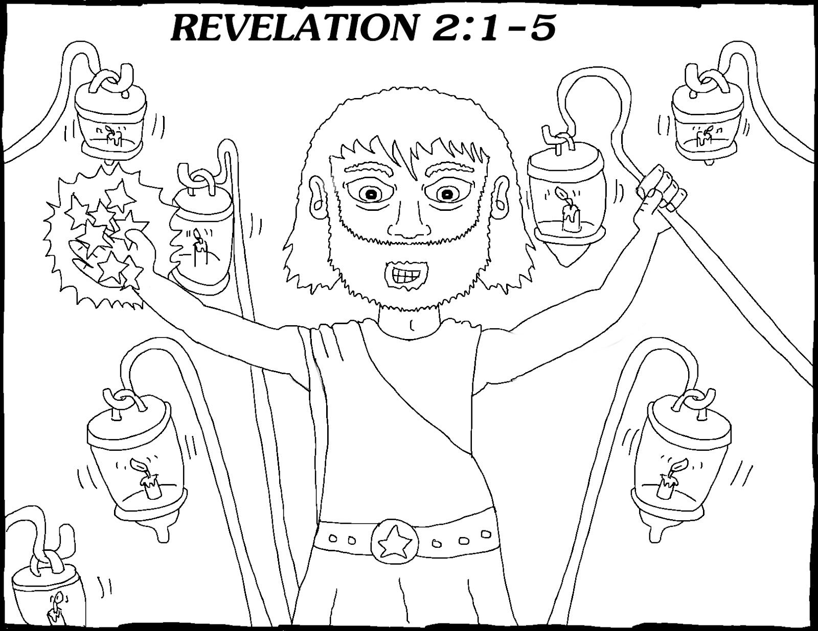 427 Simple Book Of Revelation Coloring Pages for Adult
