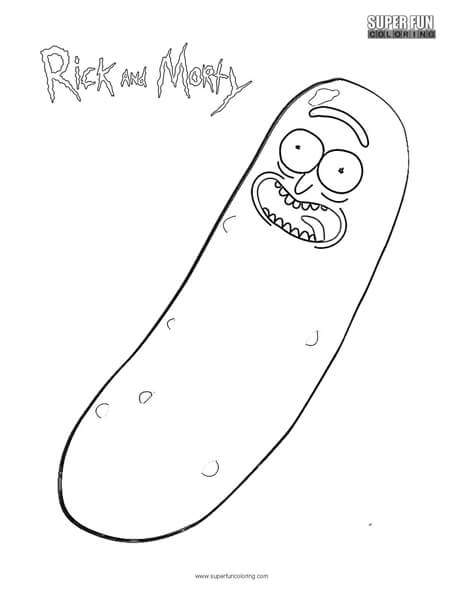 Rick And Morty Coloring Pages At GetColorings Free Printable 