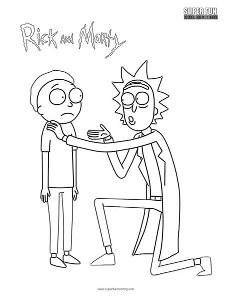 Rick And Morty Coloring Pages At GetColorings Free Printable 