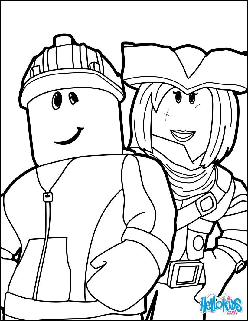 Roblox Coloring Pages at GetColorings.com  Free printable colorings