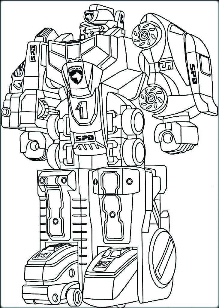Robots In Disguise Coloring Pages at