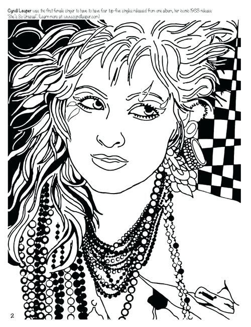 Rock And Roll Coloring Pages at Free