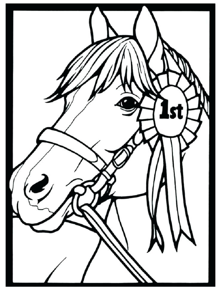 Rocking Horse Coloring Pages at GetColorings.com | Free printable