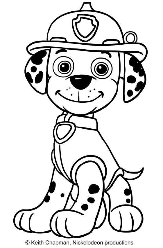 Rocky Paw Patrol Coloring Pages at GetColorings.com | Free ...