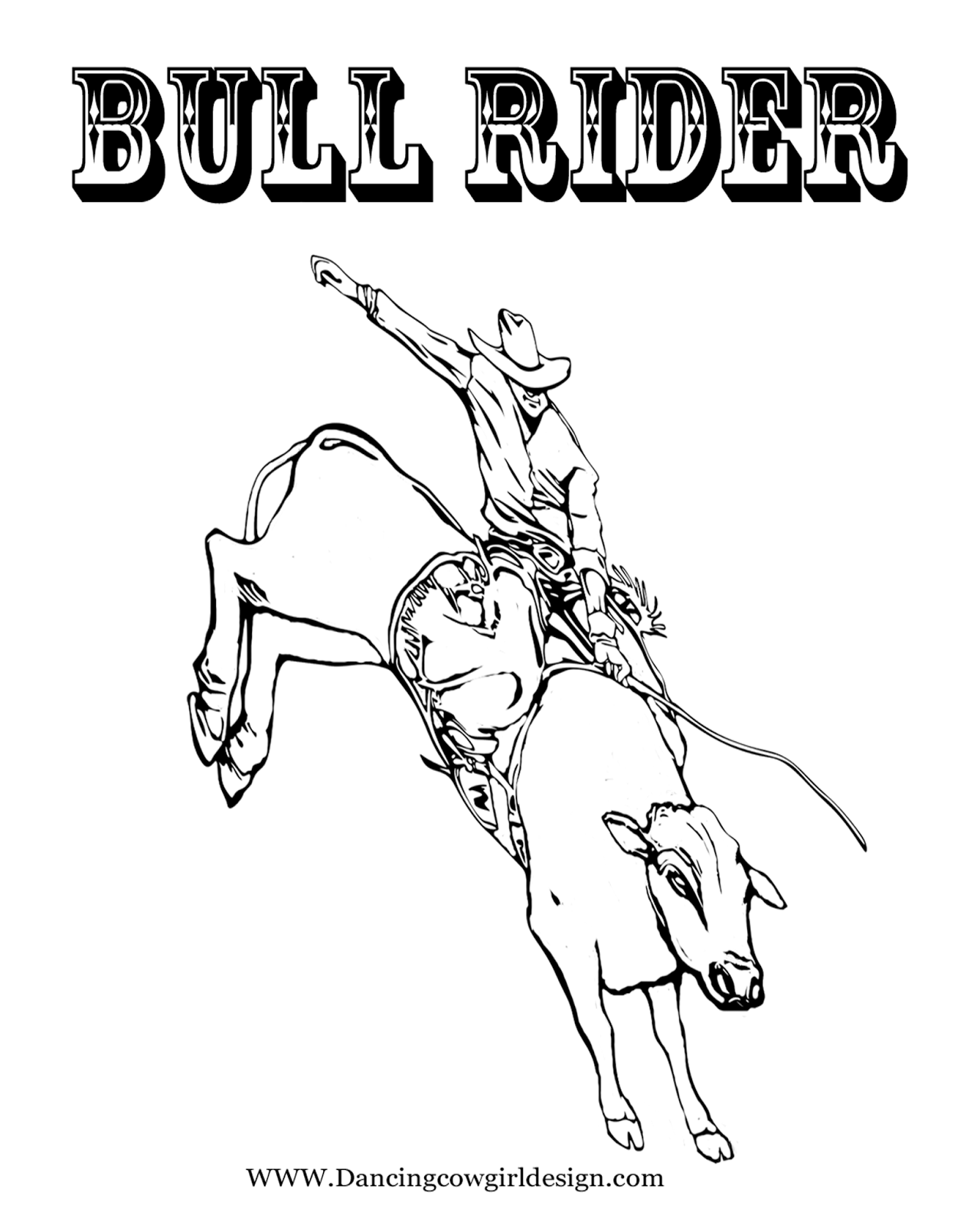 Rodeo Coloring Pages Preschool – Rodeo coloring pages colorings
