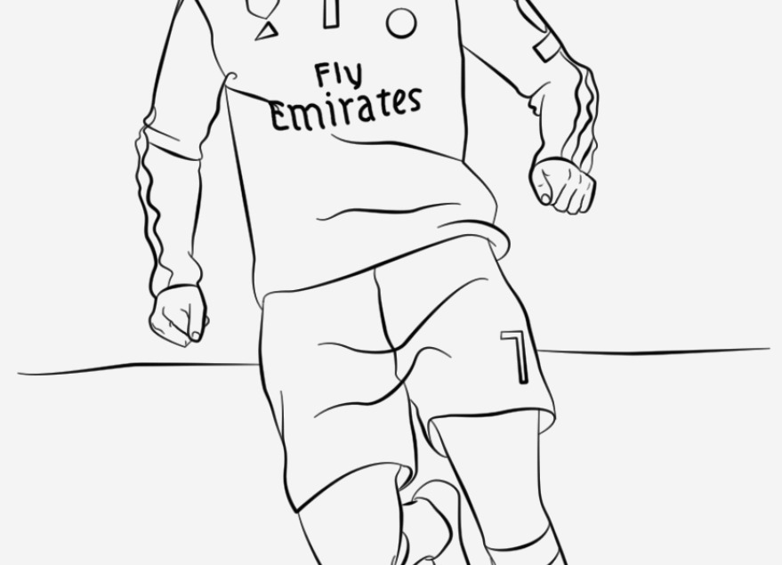 Ronaldo Coloring Pages at GetColorings.com | Free printable colorings