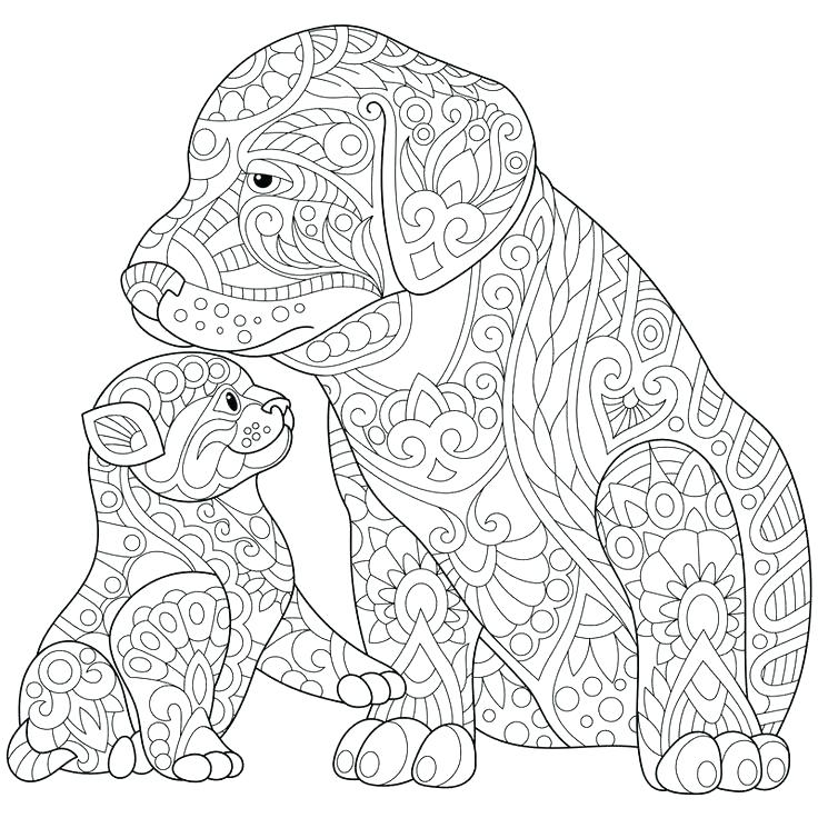 Rottweiler Coloring Pages at GetColorings.com | Free printable