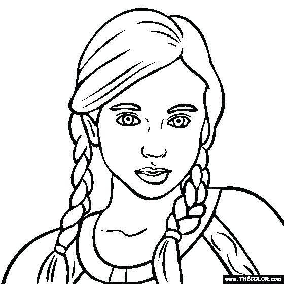 Sacajawea Coloring Page Coloring Pages