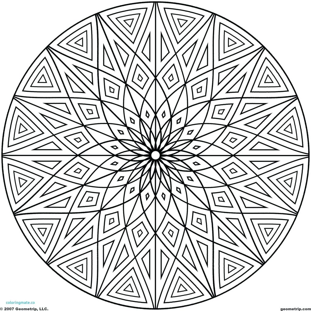 Sacred Geometry Coloring Pages at GetColorings.com | Free ...