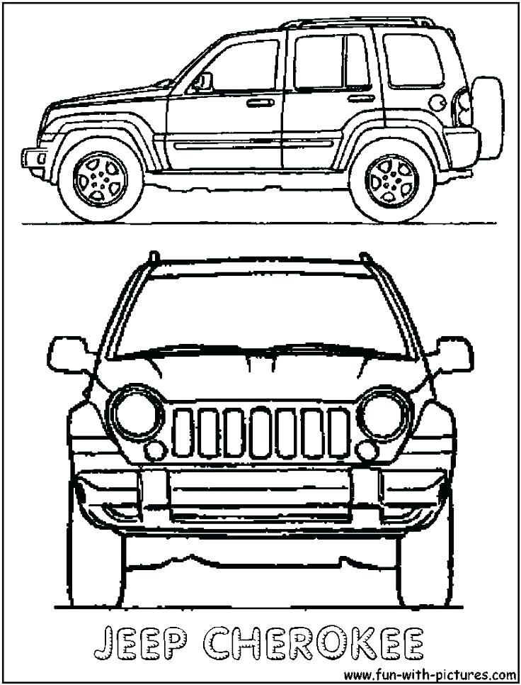 Safari Jeep Coloring Page at GetColorings.com | Free printable