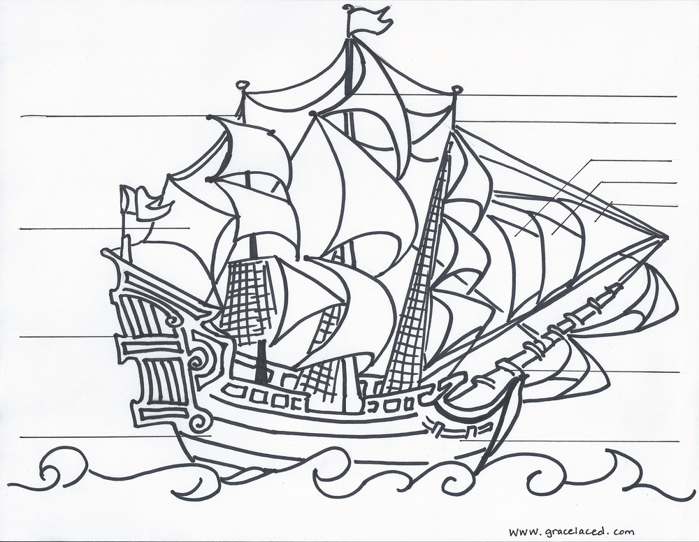 Cargo Ship Coloring Pages At GetColorings Free Printable