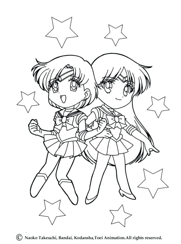 Sailor Mercury Coloring Pages At Getcolorings.com 