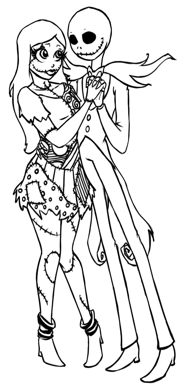 Sally Nightmare Before Christmas Coloring Pages At GetColorings 