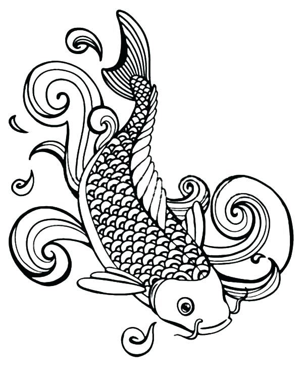 Saltwater Fish Coloring Pages at GetColorings.com | Free printable