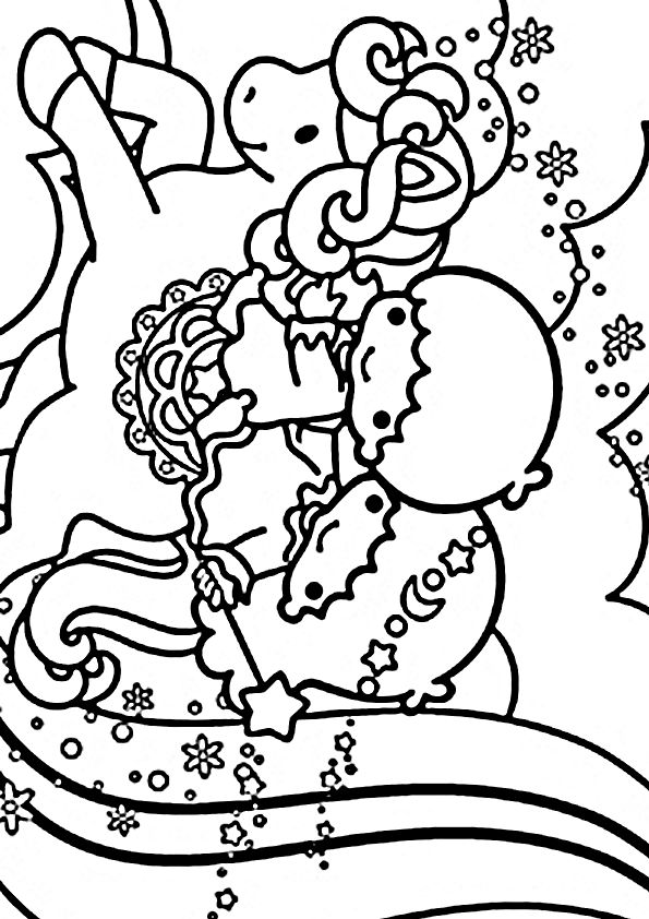 Sanrio Coloring Pages At GetColorings Free Printable Colorings 