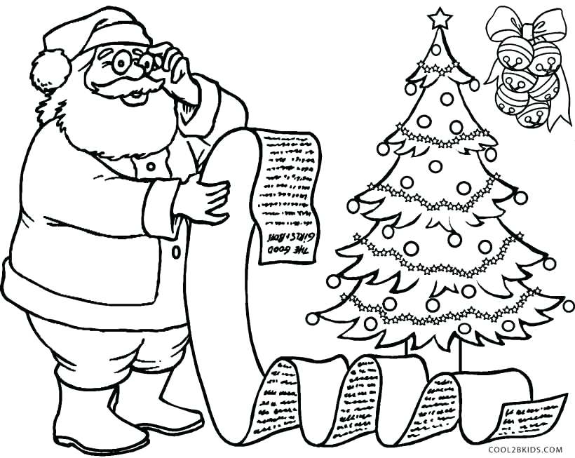 Santa Claus Is Coming To Town Coloring Pages at GetColorings.com | Free