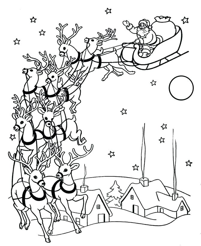 Santa Claus Is Coming To Town Coloring Pages At GetColorings Free 