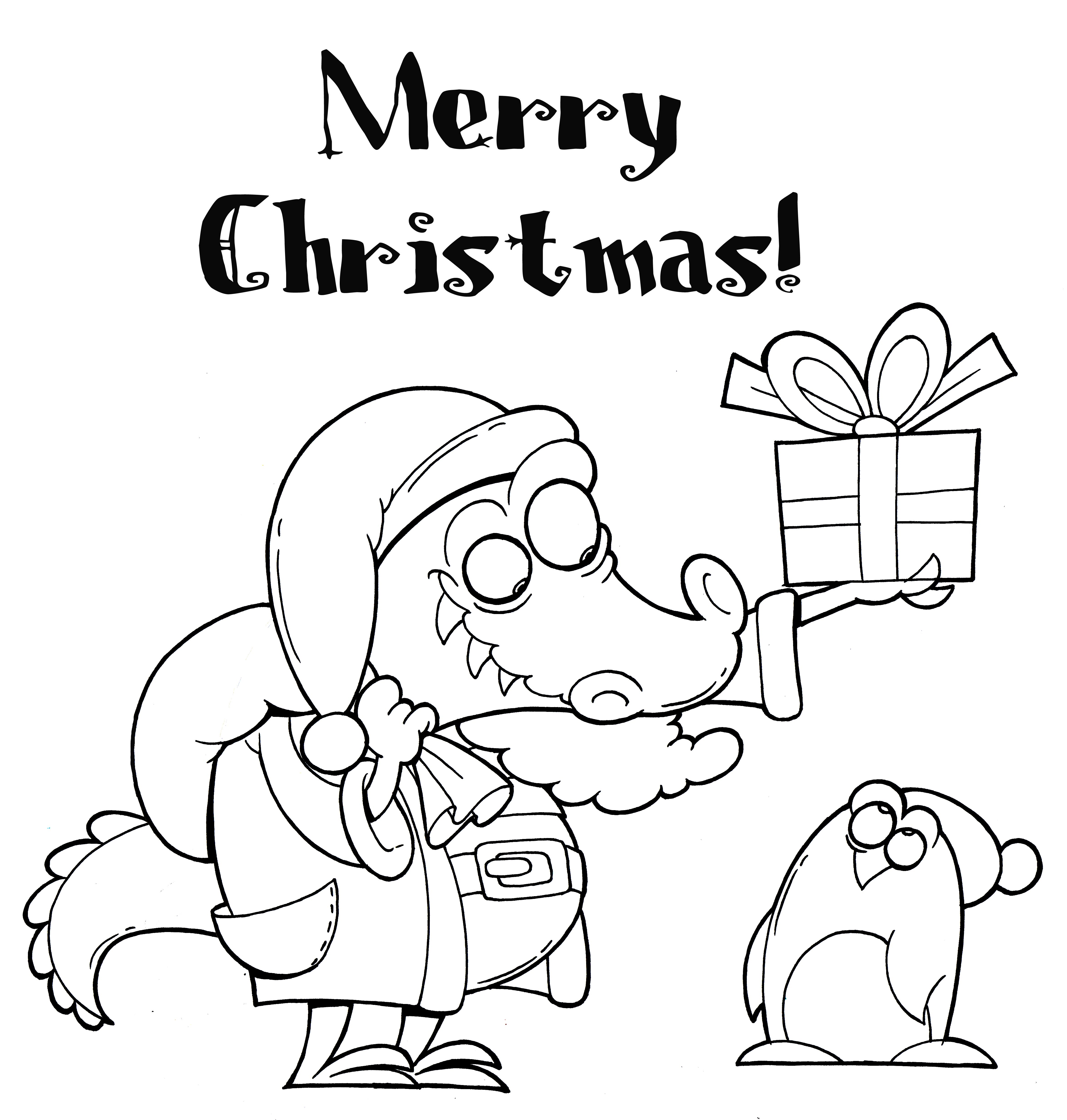 Santa Claus Is Coming To Town Coloring Pages at ...