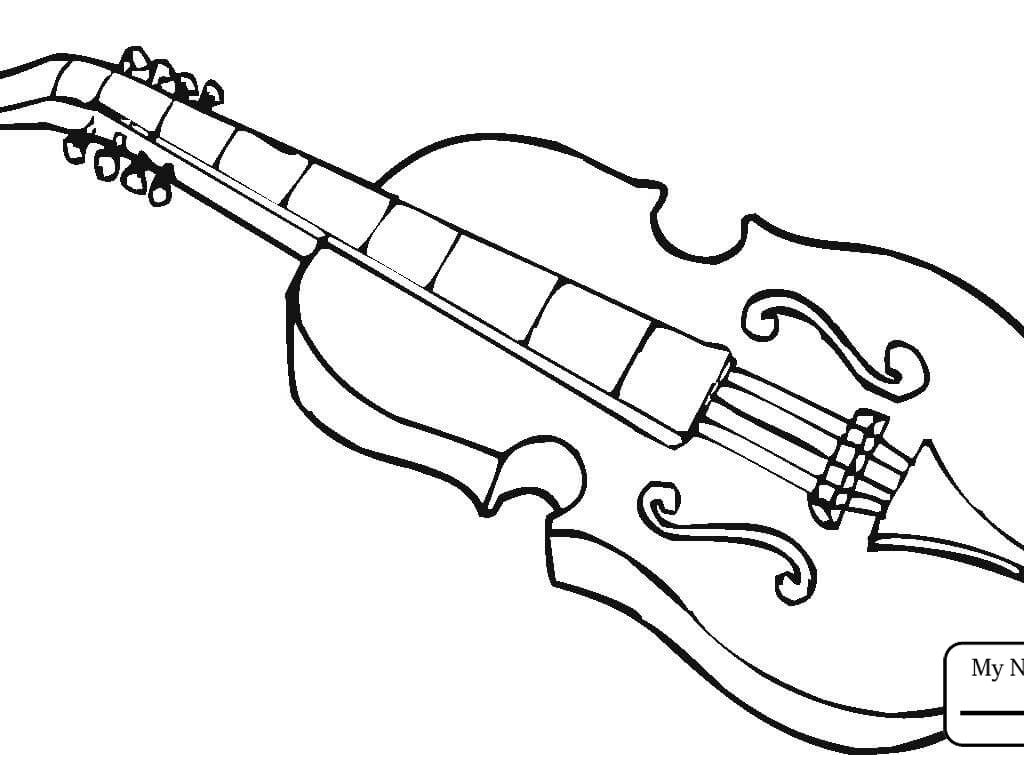 saxophone coloring page at getcolorings  free
