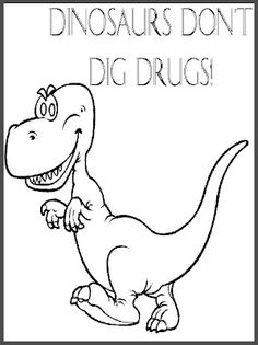 Say No To Drugs Coloring Pages at GetColorings.com | Free printable