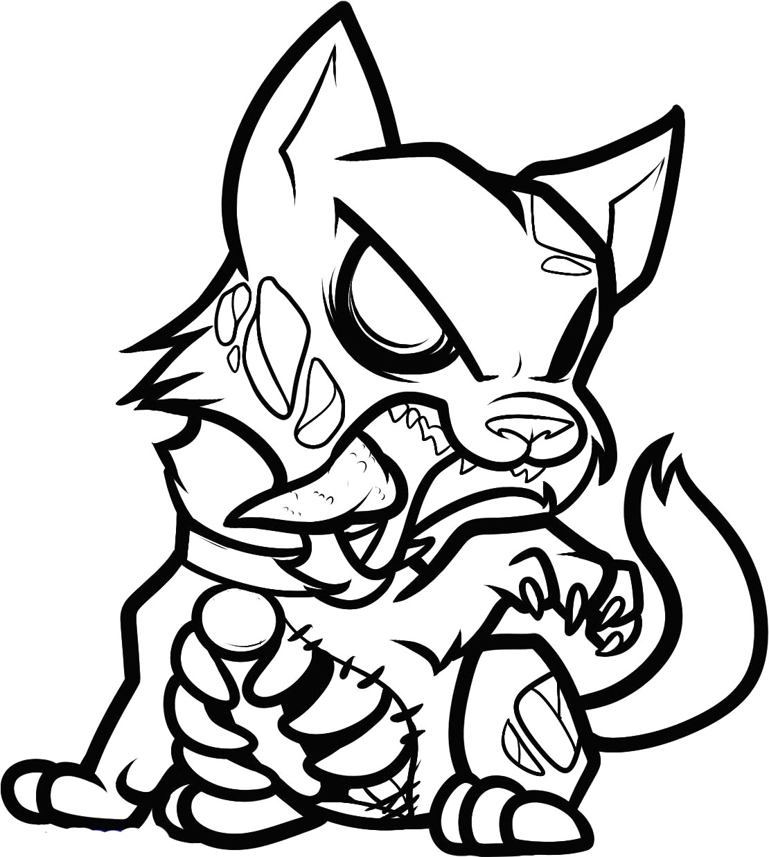 Scary Coloring Pages At GetColorings Free Printable Colorings 