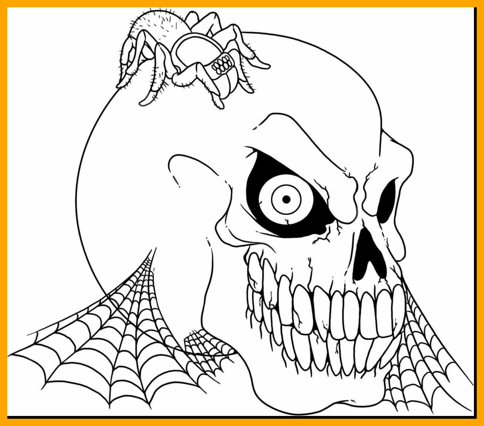 Scary Ghost Coloring Pages At GetColorings Free Printable 