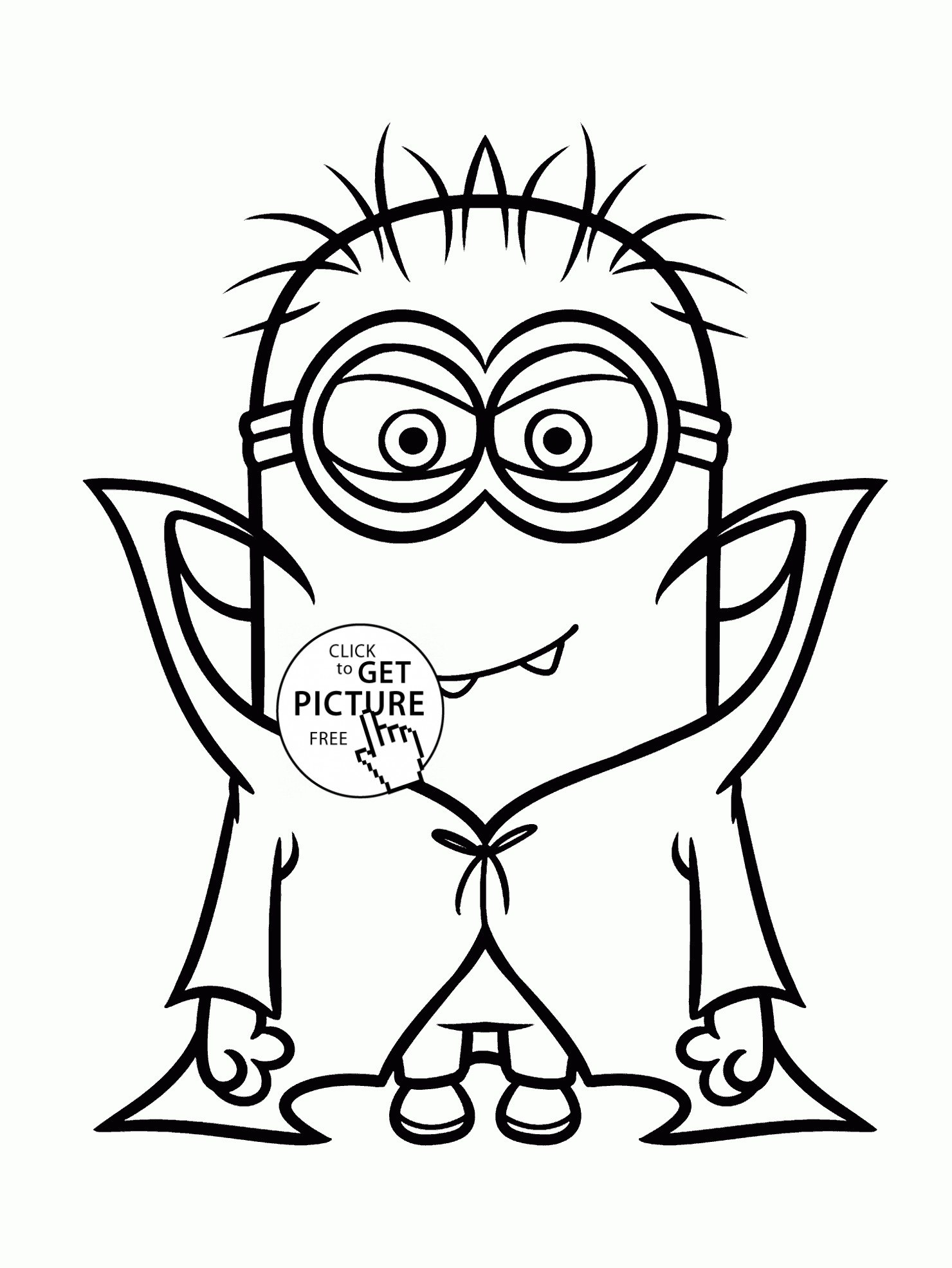 Scary Halloween Coloring Pages at Free printable