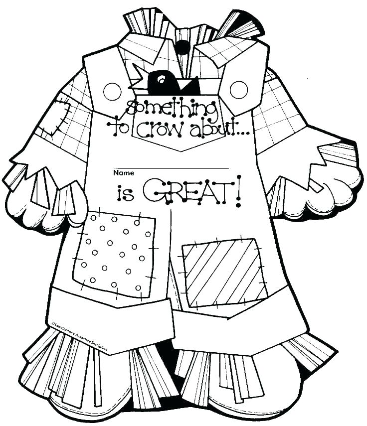 Scary Scarecrow Coloring Pages At GetColorings Free Printable 