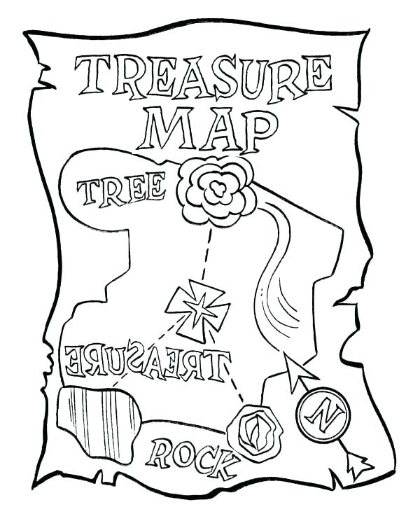 23+ Treasure Hunt Coloring Pages | Homecolor : Homecolor