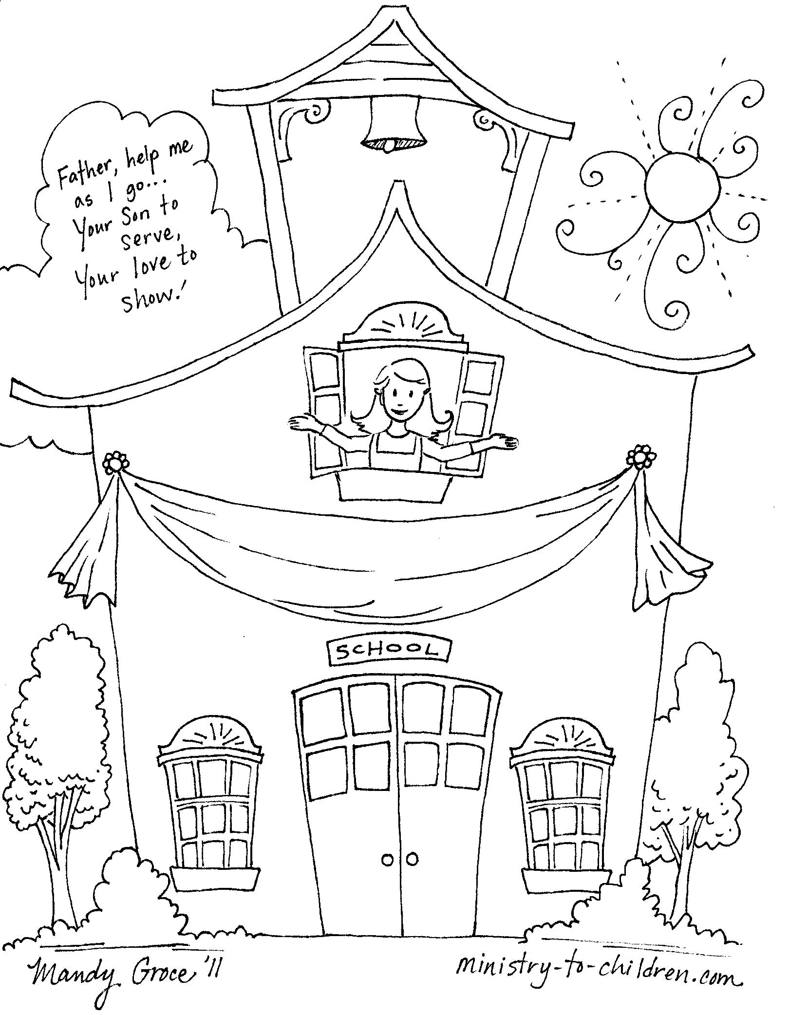 Coloring Pages For School Age