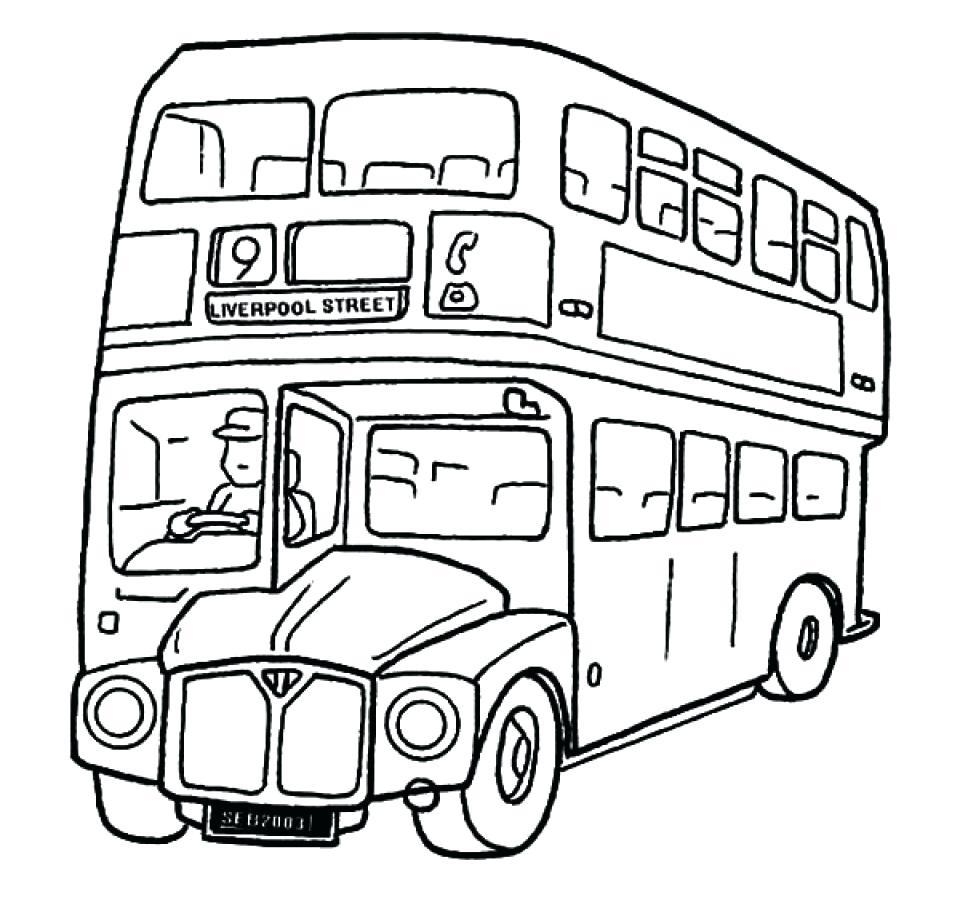 School Bus Safety Coloring Pages at GetColorings.com ...
