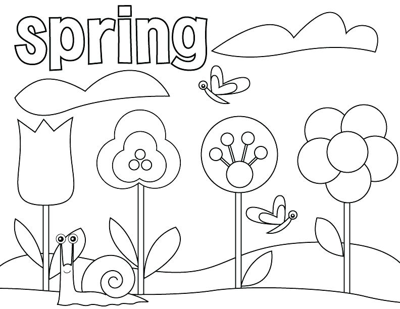 792x612 Coloring Pages For Pre K School
