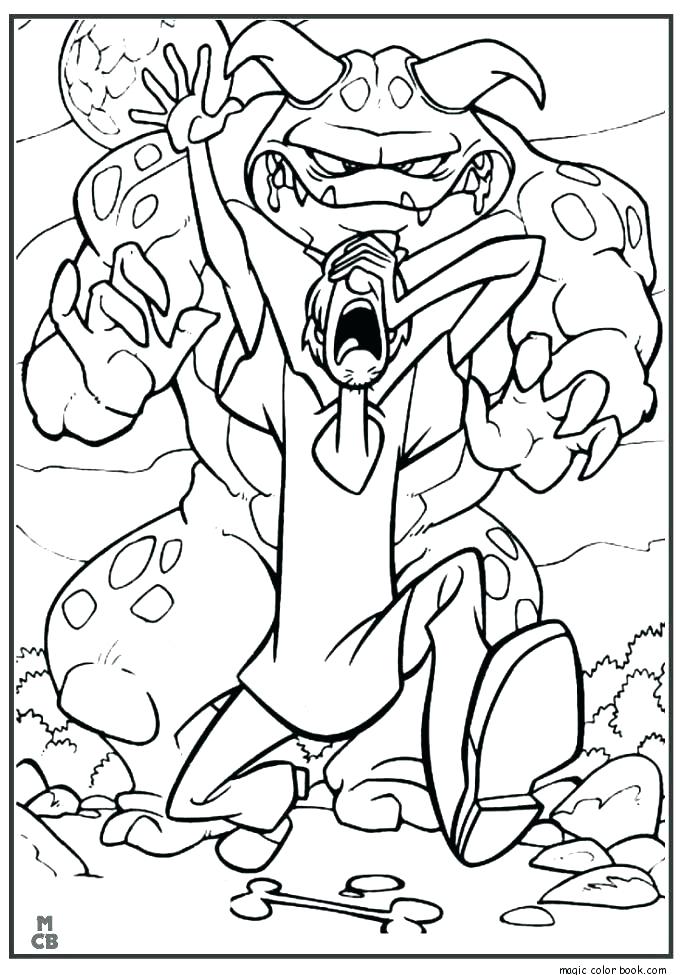 Scooby Doo Halloween Coloring Pages At GetColorings Free 