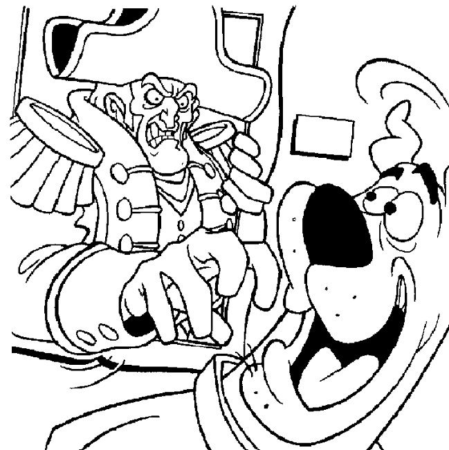 Scooby Doo Monster Coloring Pages at GetColorings.com | Free printable