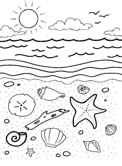 Sea Coloring Pages For Adults At Getcolorings Free Printable