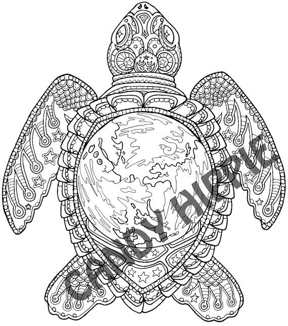 Sea Turtle Printable Coloring Pages at GetColorings.com | Free